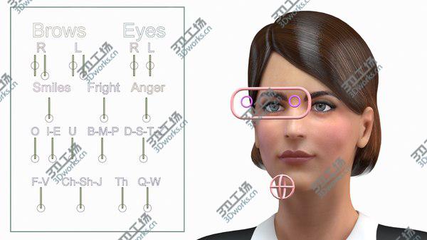images/goods_img/20210312/Female Judge with Gavel Rigged 3D model/4.jpg